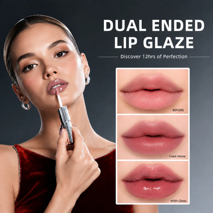 2-in-1 Matte Lip Stain & Clear Gloss Duo