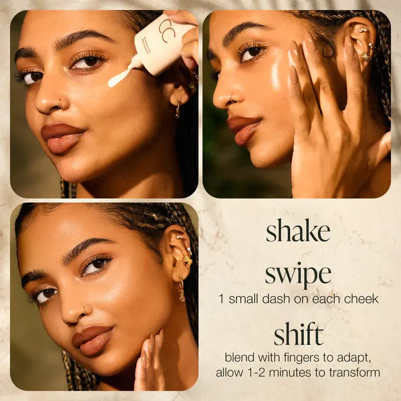 Color-Correct, Hydrate & Glow Lightweight CC Tinted Serum