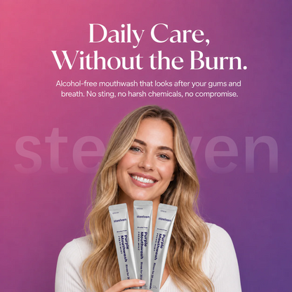 Purple Color-Correcting Mouthwash - Teeth Whitening