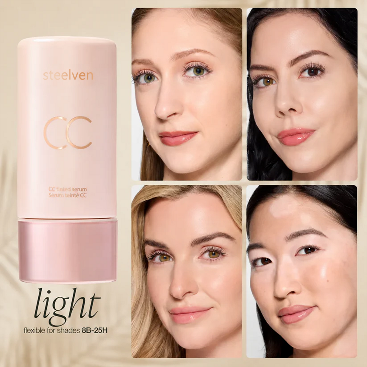 Color-Correct, Hydrate & Glow Lightweight CC Tinted Serum