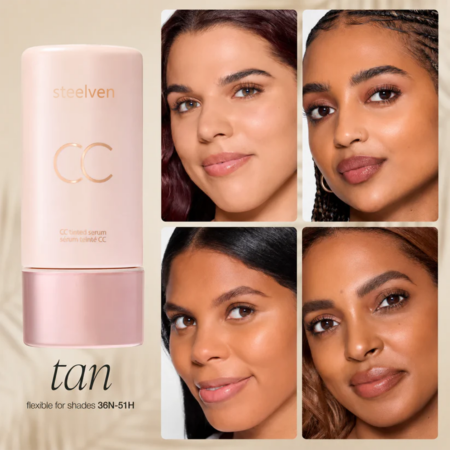 Color-Correct, Hydrate & Glow Lightweight CC Tinted Serum