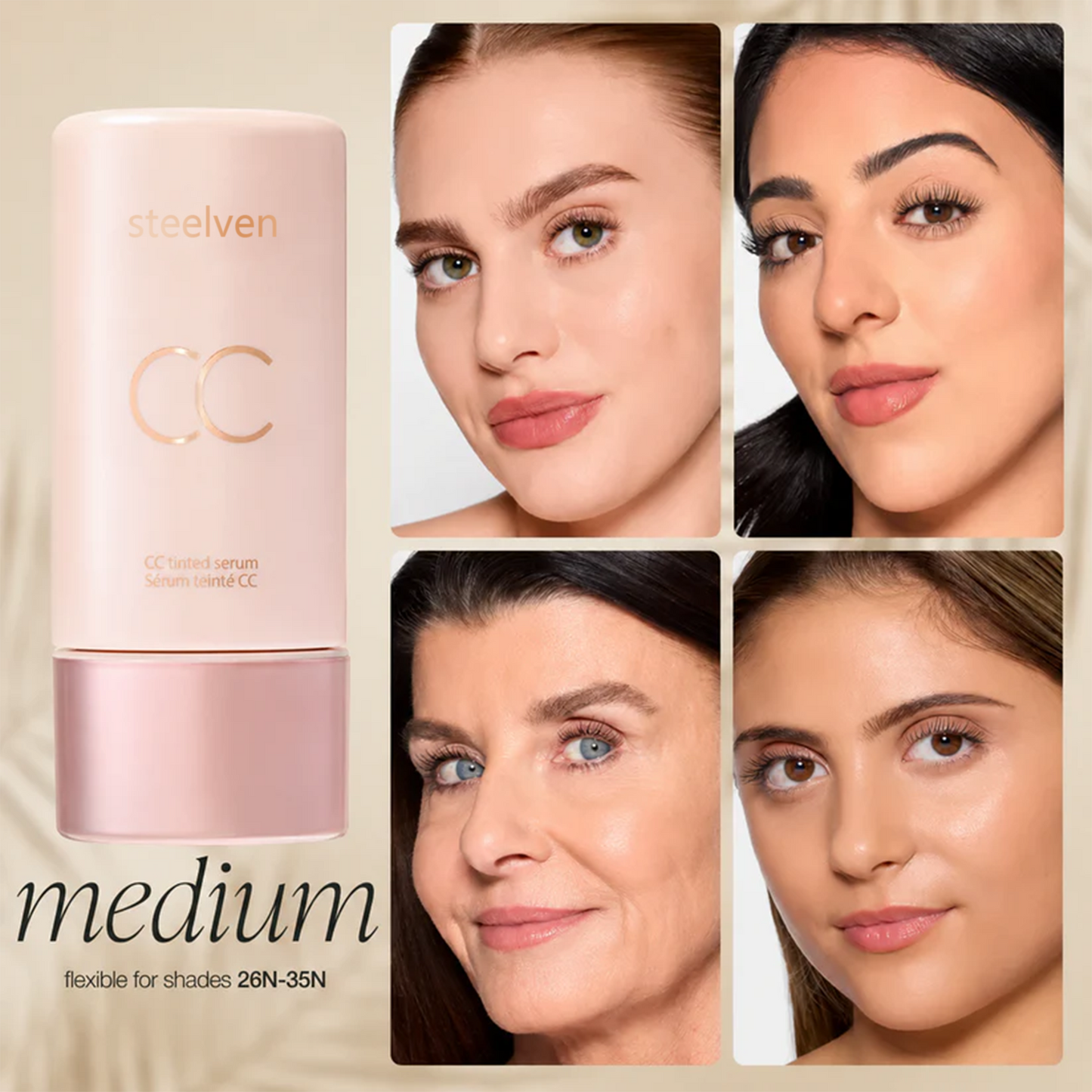 Color-Correct, Hydrate & Glow Lightweight CC Tinted Serum