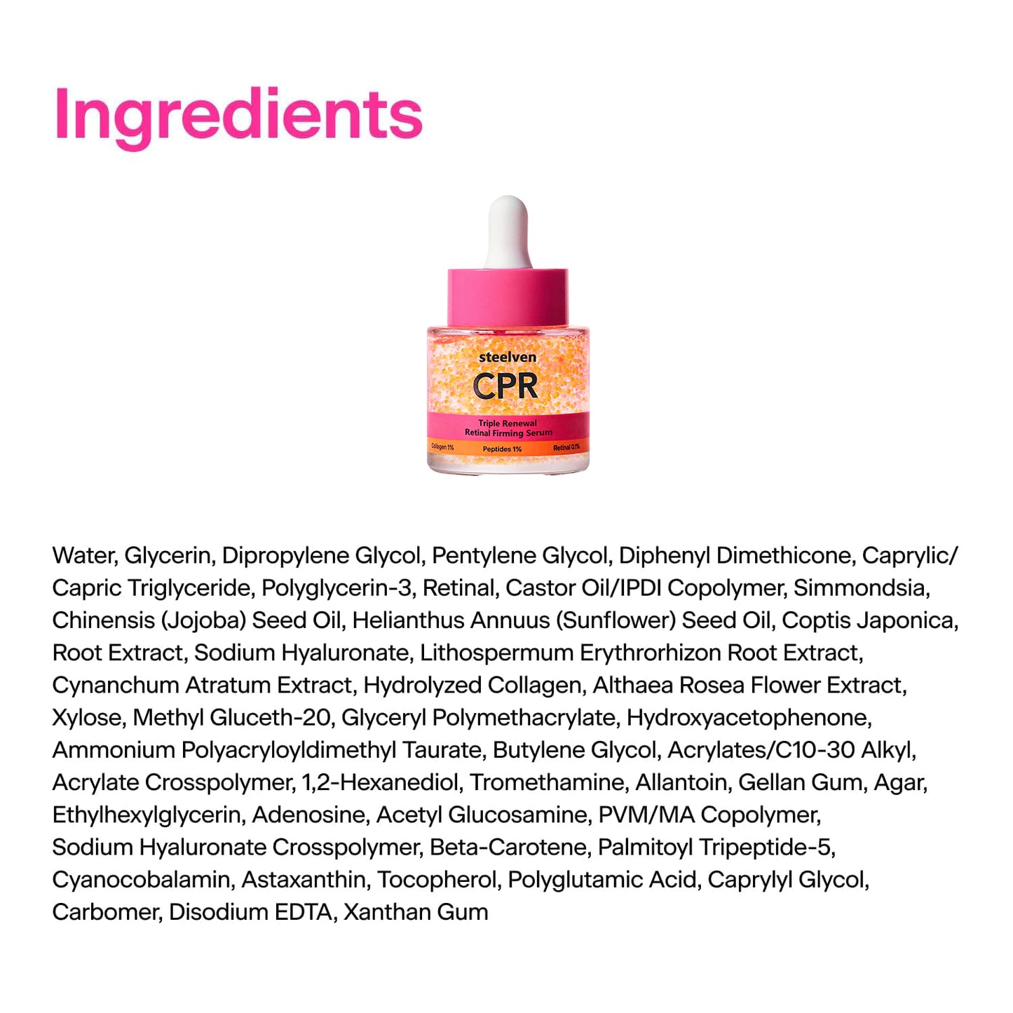 Triple Renewal Retinal Firming Serum